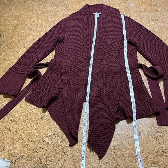 Two Star Dog Belted Cotton Cardigan Sweater Sz M - Picture 9 of 11